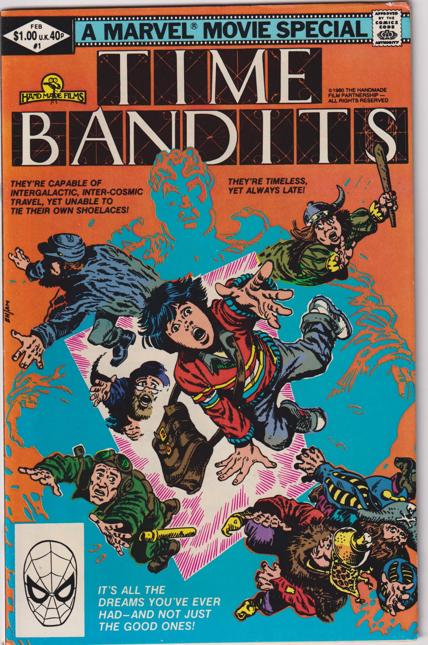Time Bandits #1 Marvel Comics 1982