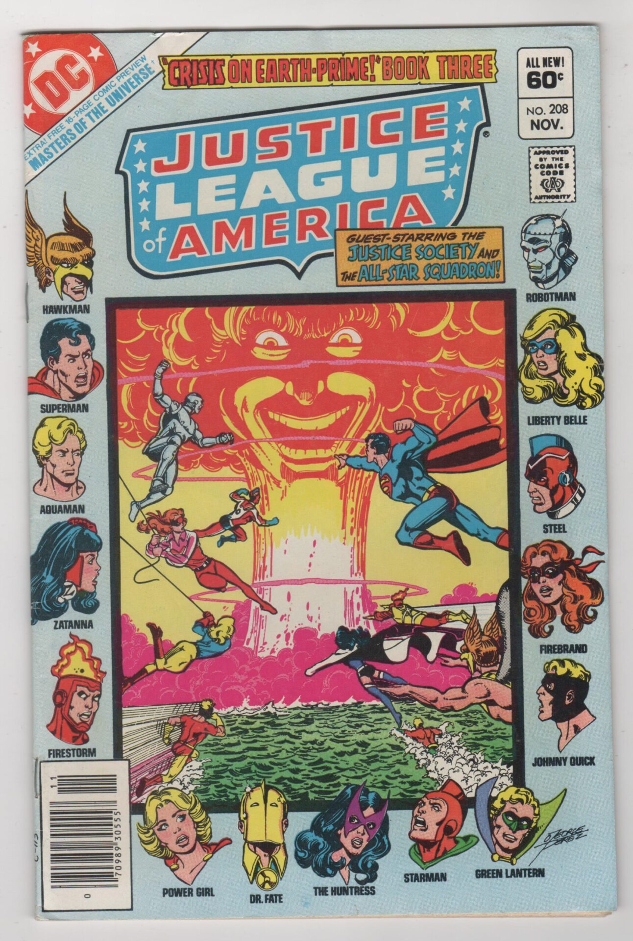 Justice League of America #208 First Print DC Comics 1982