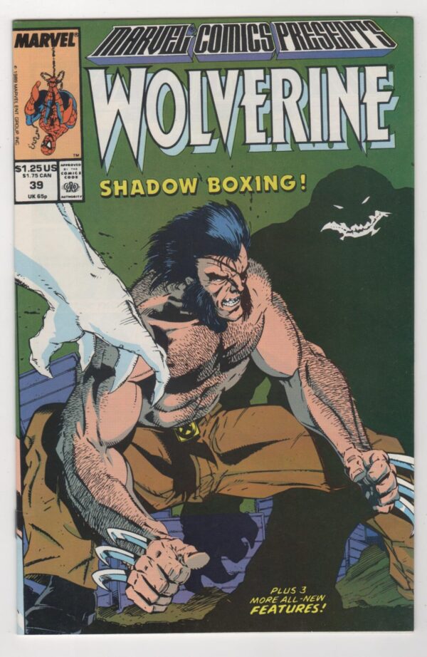 Marvel Comics Presents #39 Wolverine Marvel Comics 1990