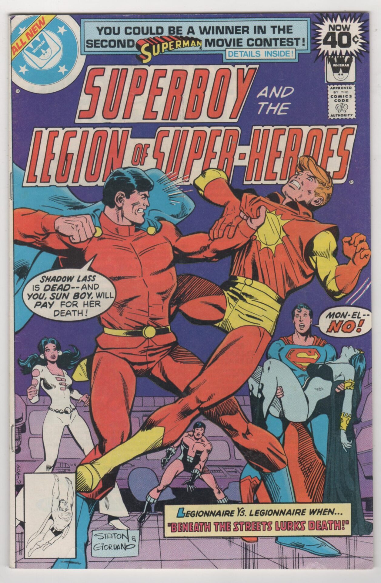 Superboy #248 Low Print Whitman Comics 1979