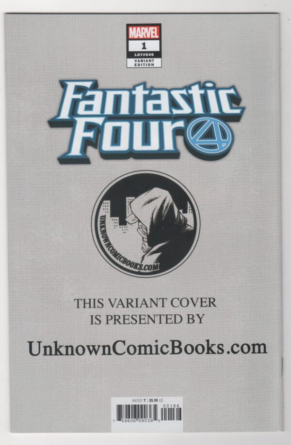 Fantastic Four #1 Virgin Arthur Adams Variant Marvel Comics 2018