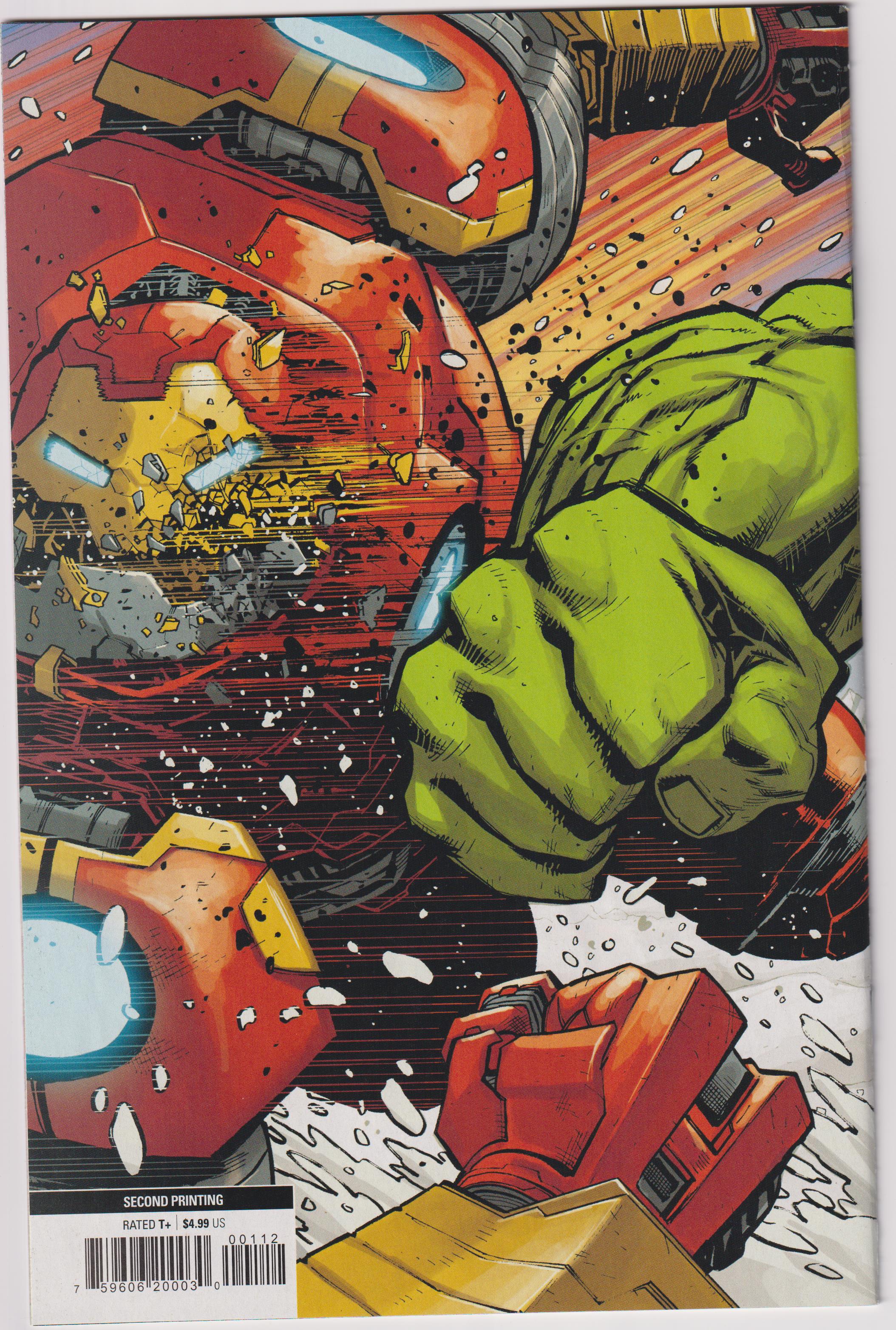 Hulk #1 2022 Marvel Comics Wraparound Cover