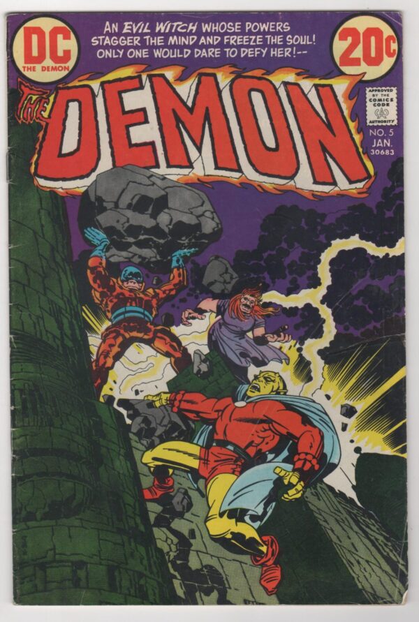 DEMON #5 1973 First Print DC Comics JACK KIRBY AND MIKE ROYER