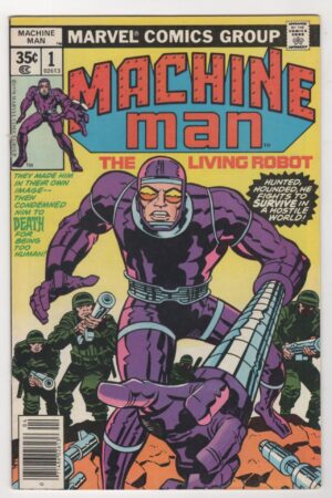 MACHINE MAN #1 Jack Kirby Marvel Comics 1978