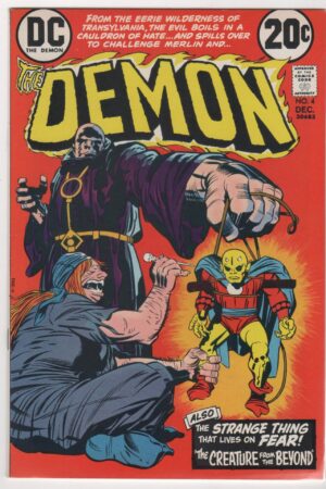 DEMON #4 1972 First Print DC Comics JACK KIRBY AND MIKE ROYER