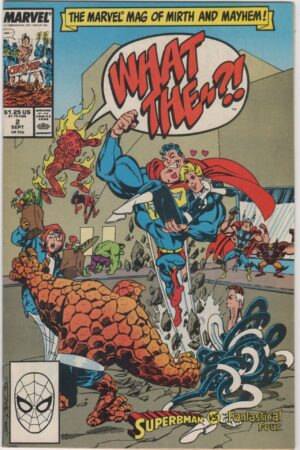 WHAT THE!? #2 Marvel Comics 1988