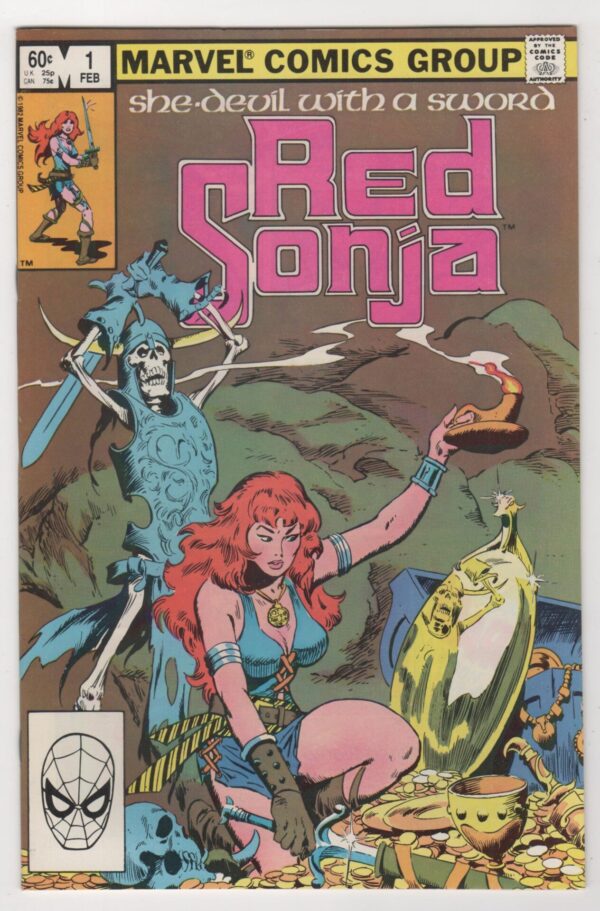 RED SONJA She Devil with a Sword #1 Marvel Comics 1983