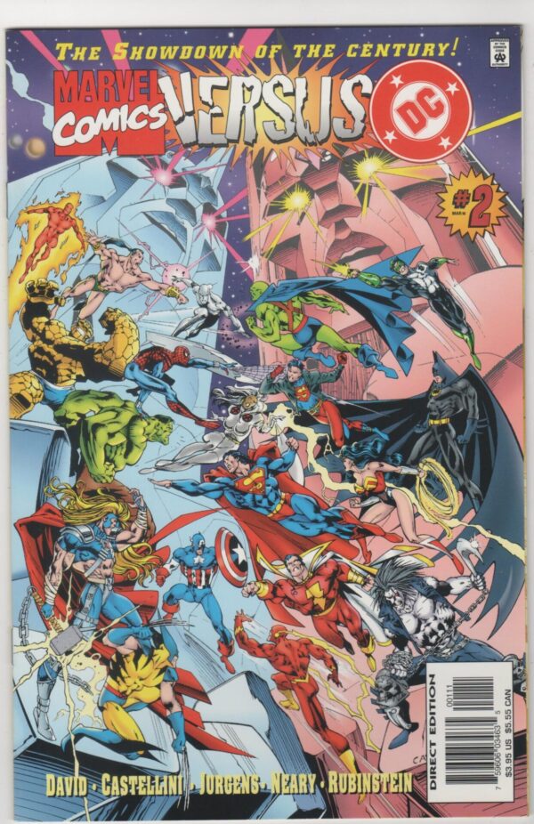 MARVEL COMICS vs DC COMICS #2 Marvel and DC Comics 1996
