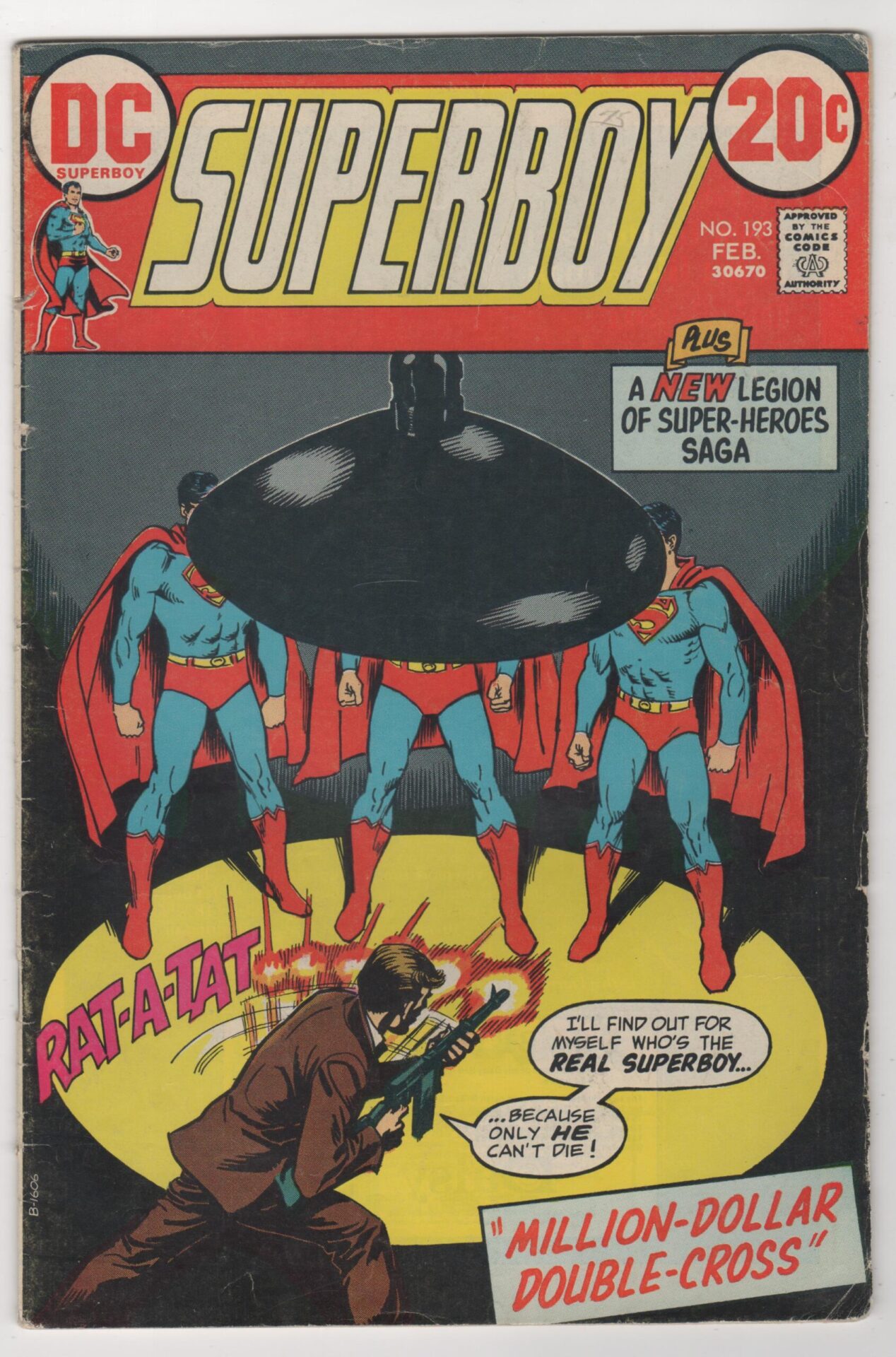 Superboy #193 First Print DC Comics 1973