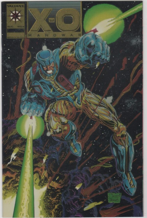 X-O MANOWAR GOLD #0 Valiant 1993