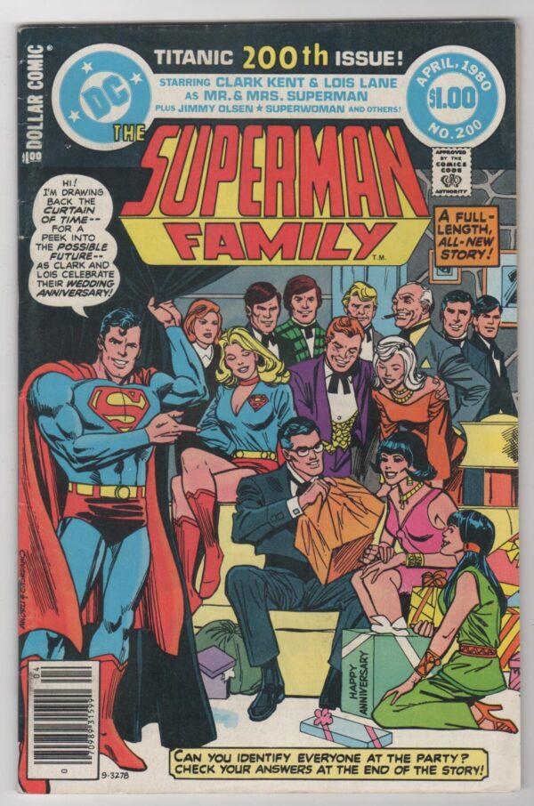 SUPERMAN FAMILY  #200 1980 First Print DC Comics