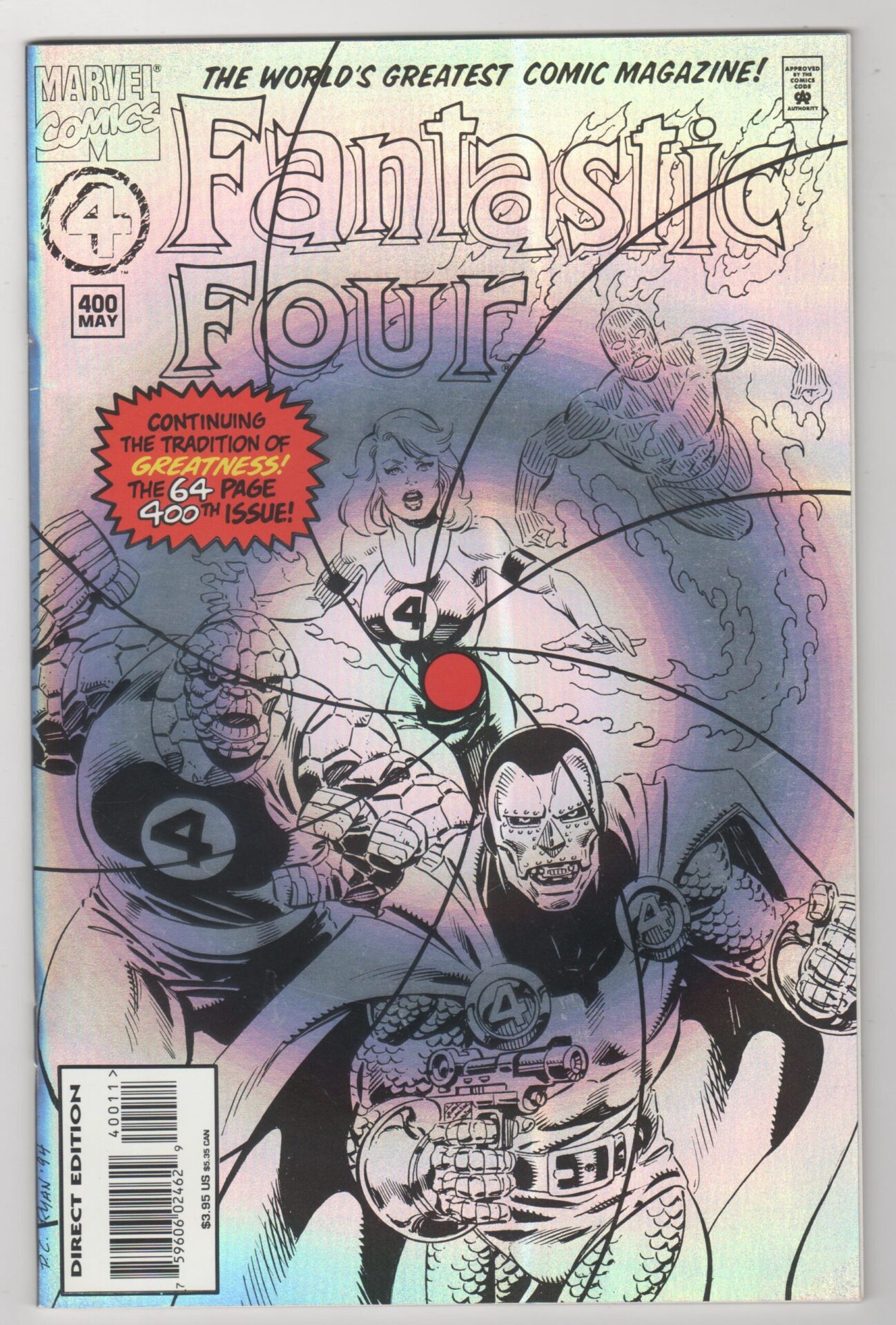 Fantastic Four #400 Marvel Comics 1995