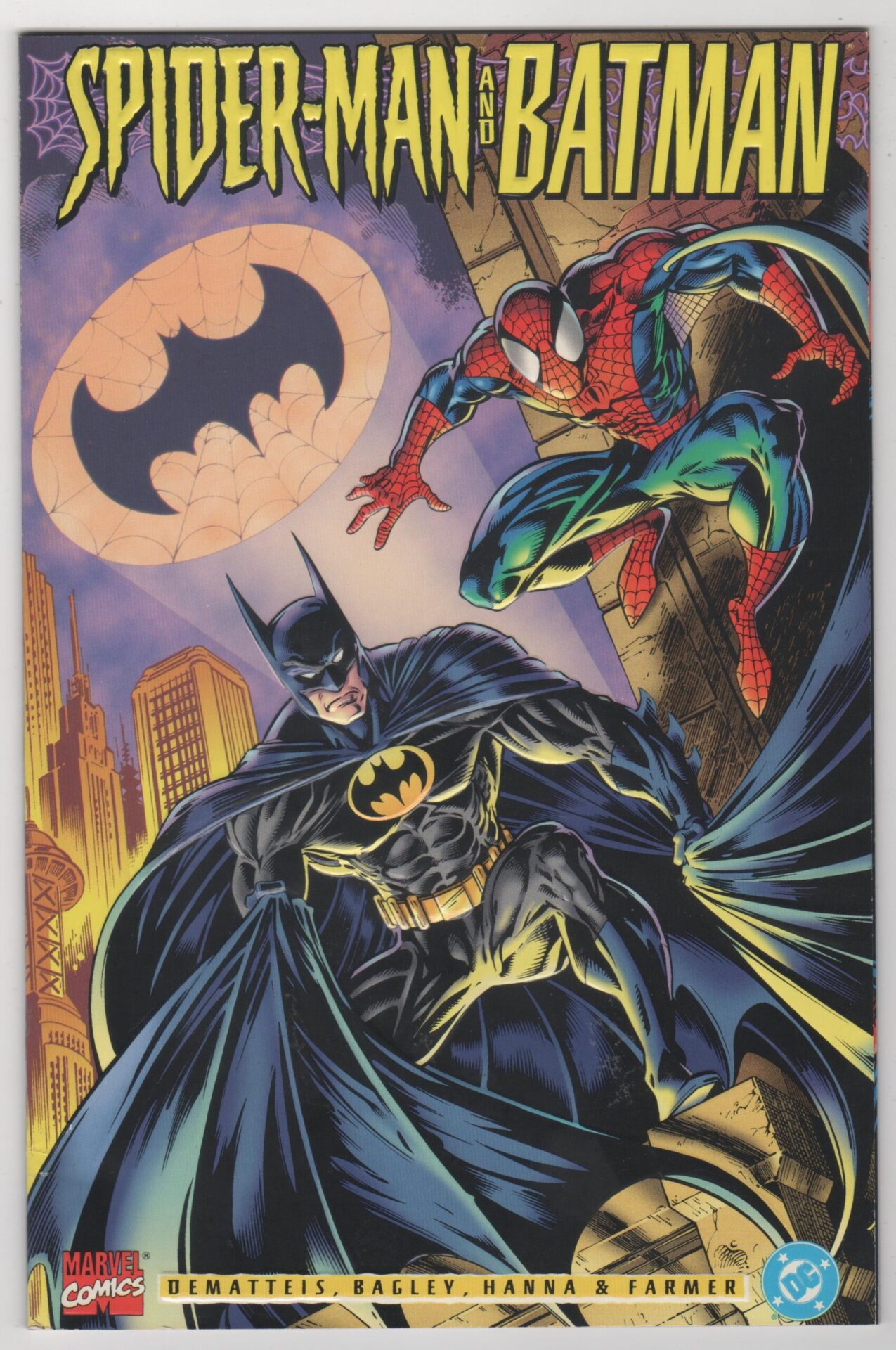 Spider-Man and Batman one shot 1st Print Marvel and DC Comics 1995