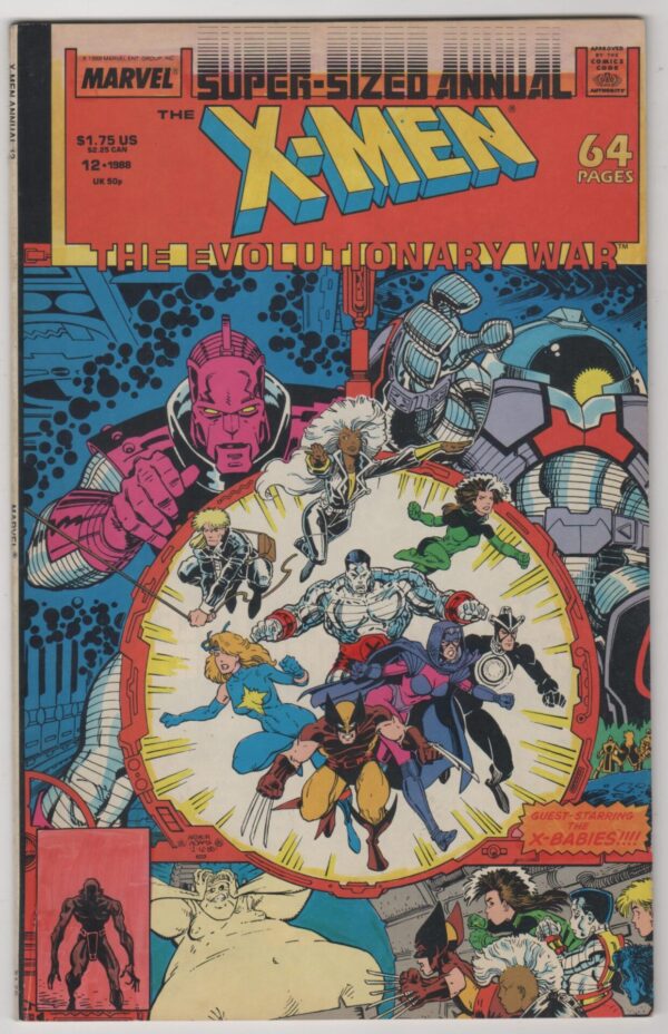 X-Men Annual #12 The Evolutionary War Marvel Comics 1988
