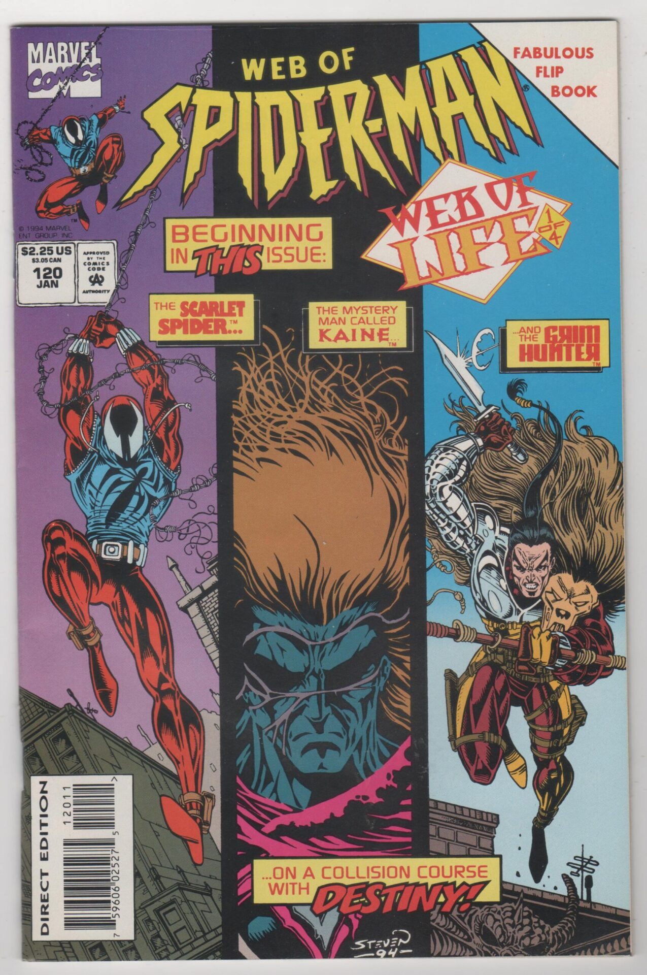 Web of Spider-Man #120 Marvel Comics 1995