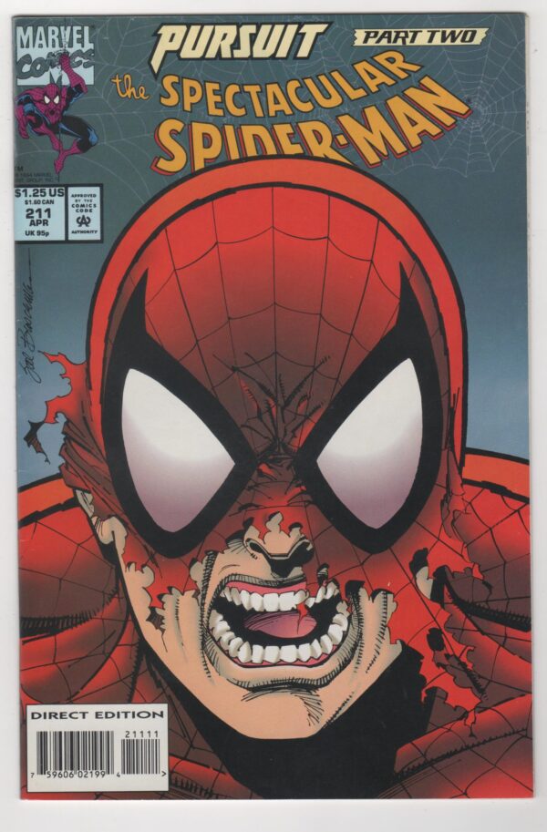 Peter Parker Spectacular Spider-Man #211 Marvel Comics Sal Bucema 1994