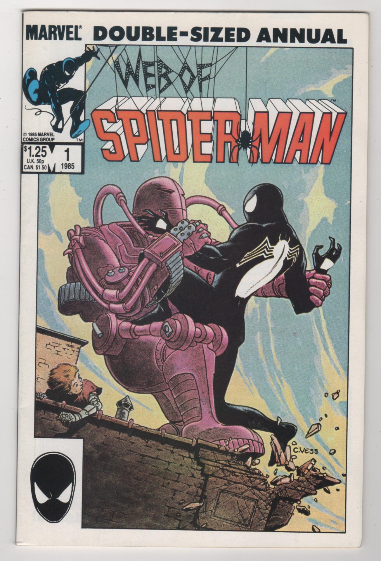 Web of Spider-Man Annual #1 Marvel Comics 1985