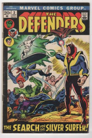 Defenders #2 Steve Englehart and Sal Buscema 1972 Marvel Comics Bronze age