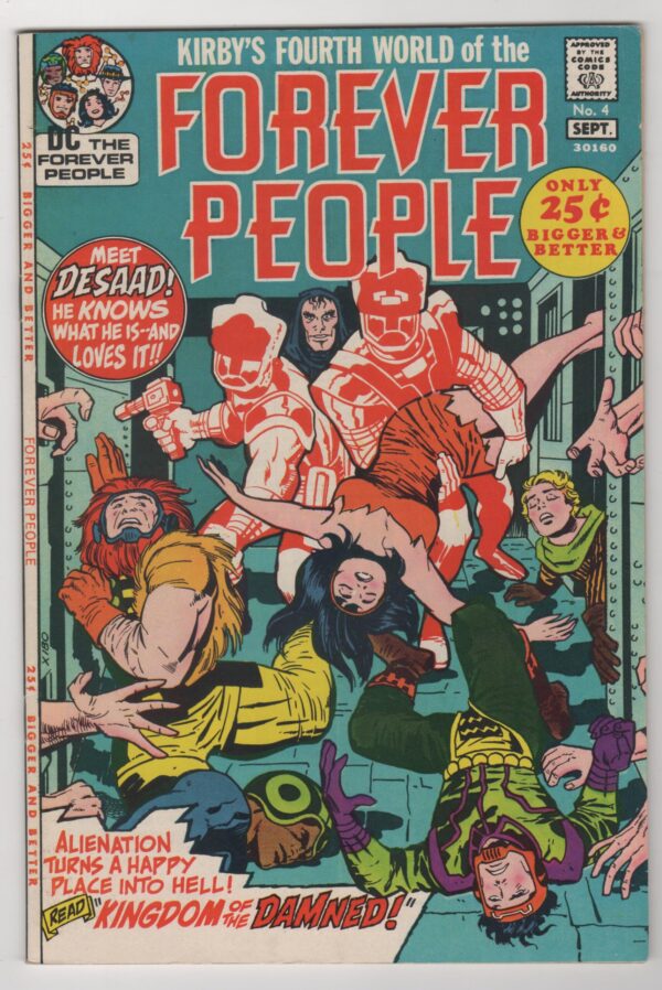Forever People #4 1973 First Print DC Comics JACK KIRBY