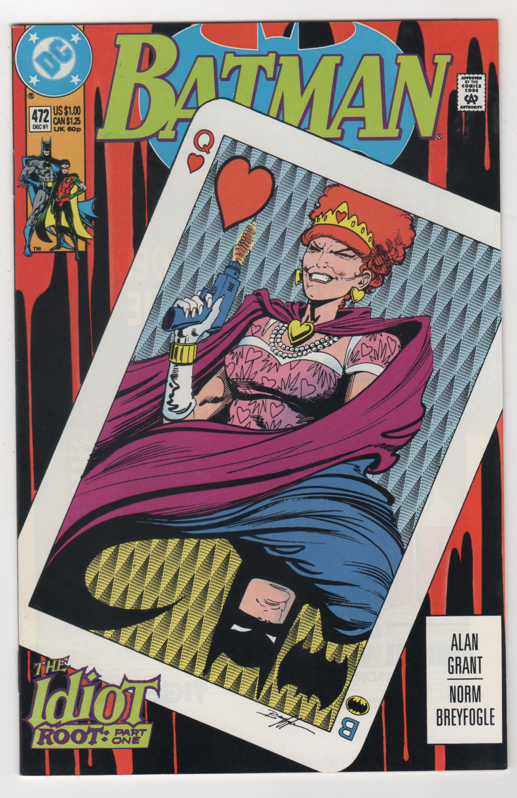 Batman #472 1991 First Print DC Comics