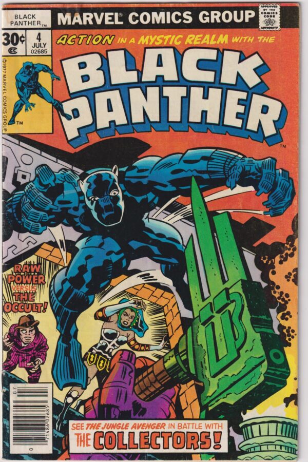 BLACK PANTHER #4 Jack Kirby and Mike Royer 1977 Marvel Comics