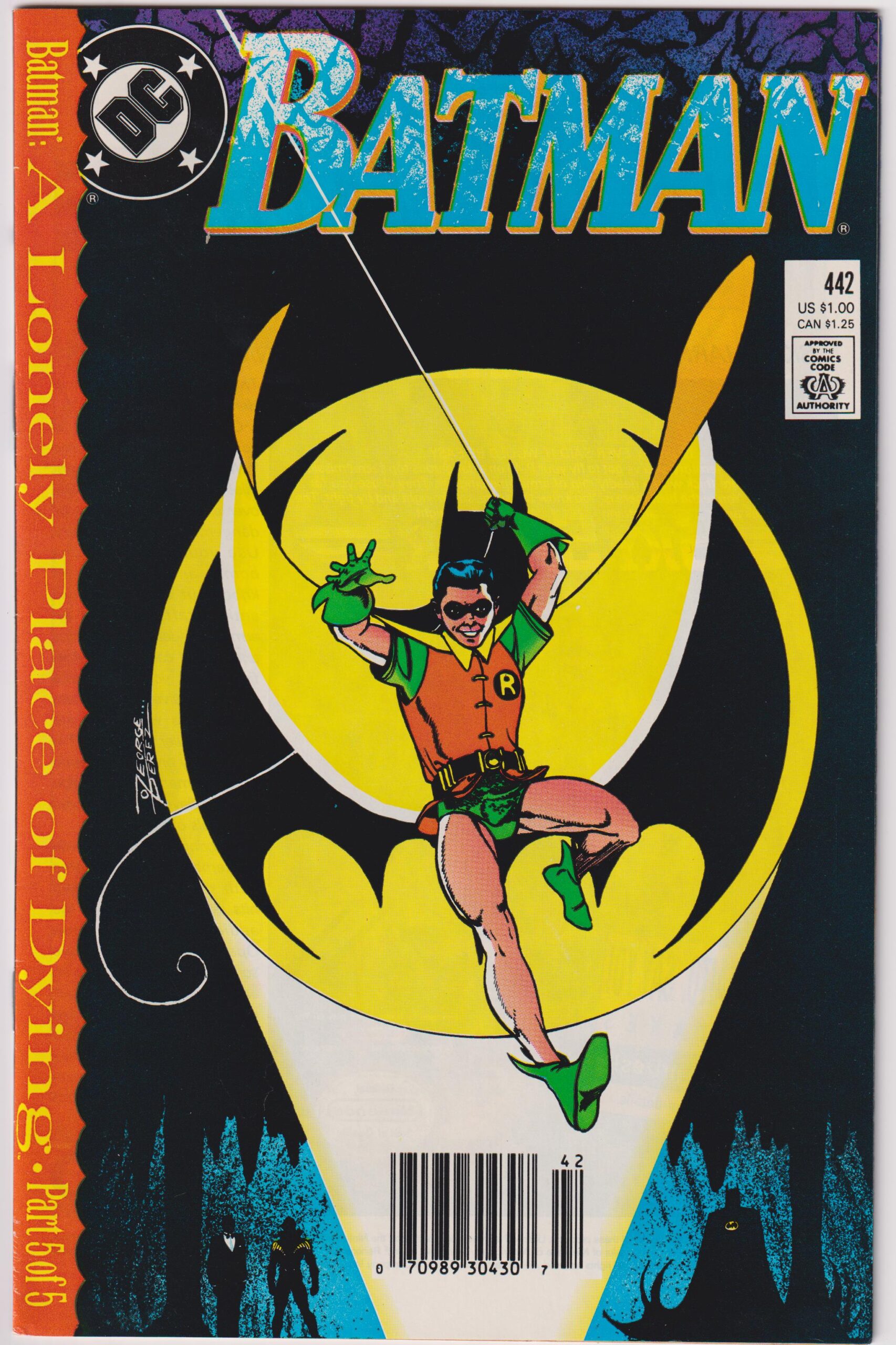 Batman #442 1st Appearance of Tim Drake  1989 First Print DC Comics
