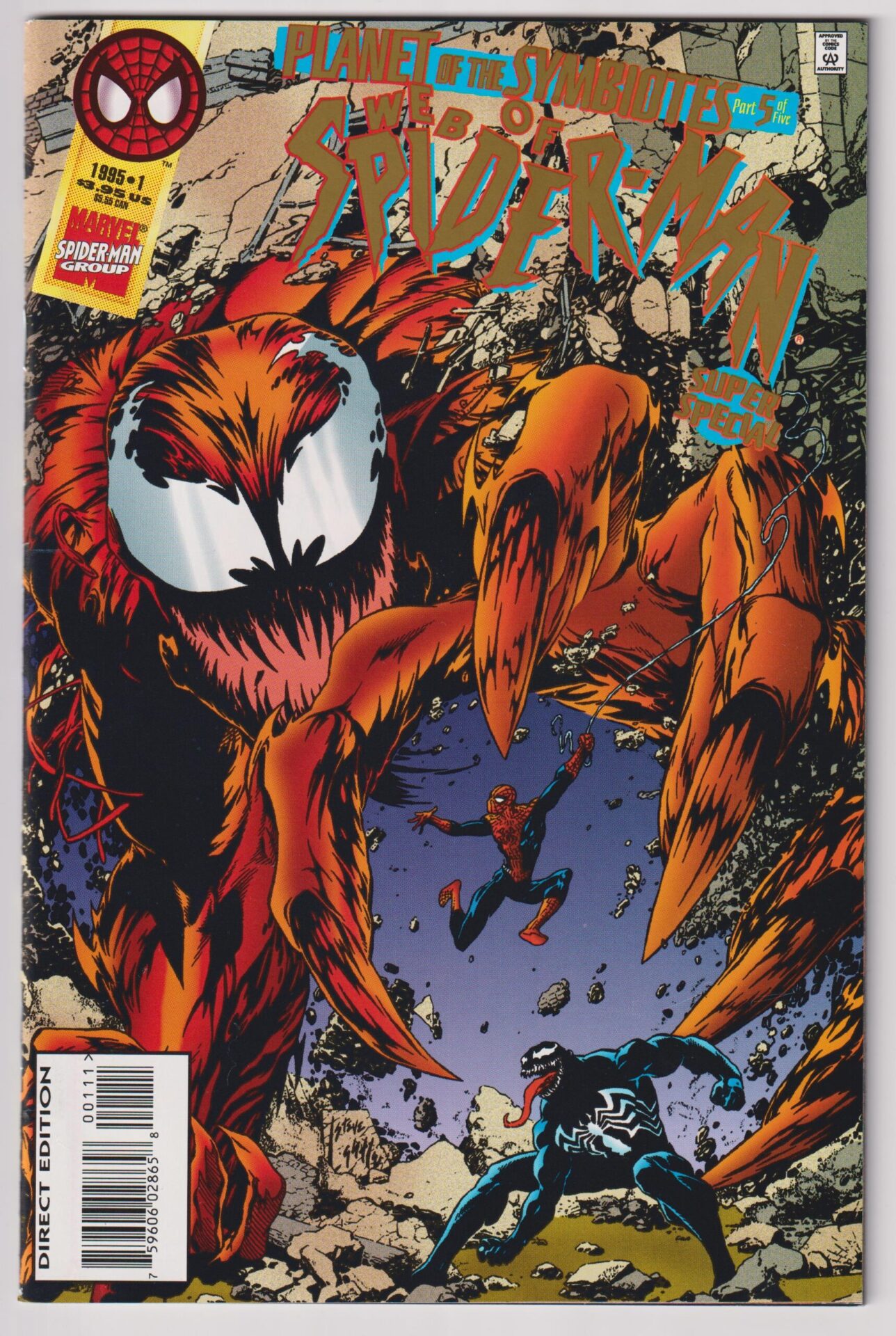 Web of Spider-Man Super Special  #1 Marvel Comics 1995