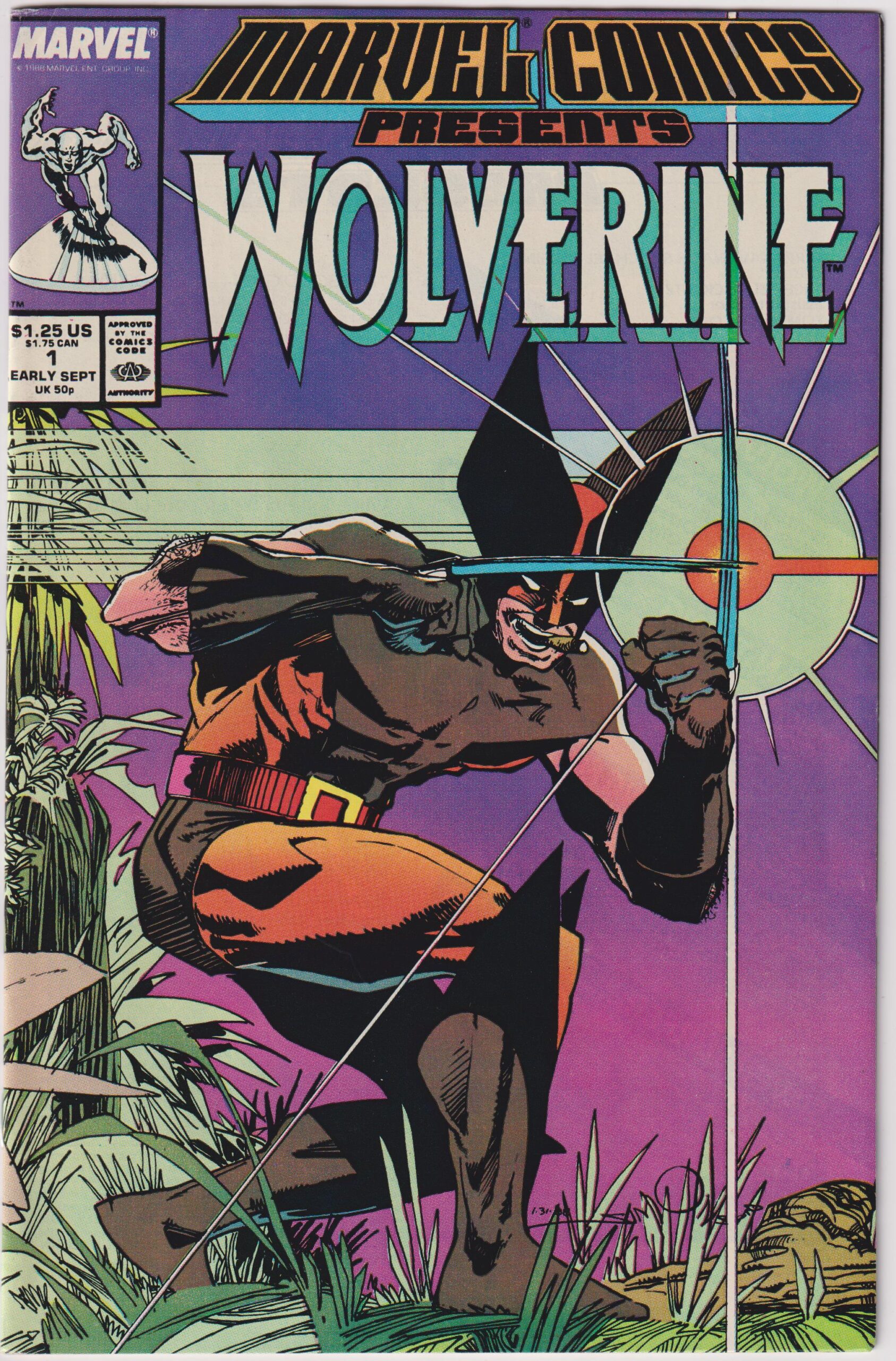 Marvel Comics Presents #1  Wolverine Marvel Comics 1988