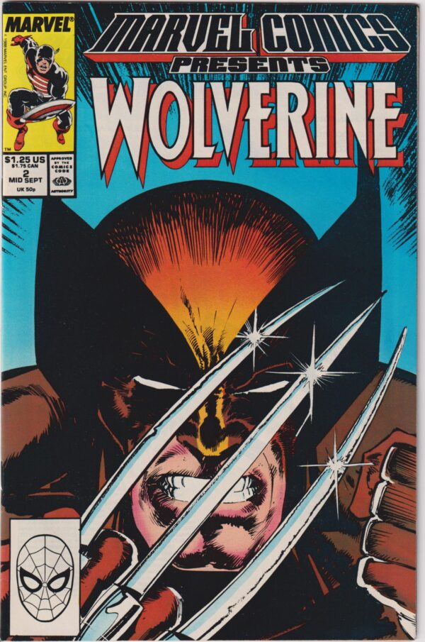 Marvel Comics Presents #2  Wolverine Marvel Comics 1988