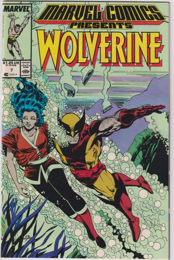 Marvel Comics Presents #7  Wolverine Marvel Comics 1988