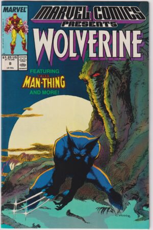 Marvel Comics Presents #8  Wolverine/Man-Thing Marvel Comics 1988