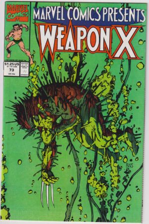 Marvel Comics Presents #73 Weapon X / Wolverine Marvel Comics 1991