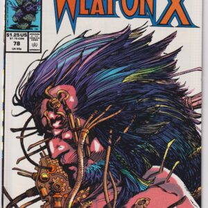 Marvel Comics Presents #78 Wolverine / Weapon X Marvel Comics 1991