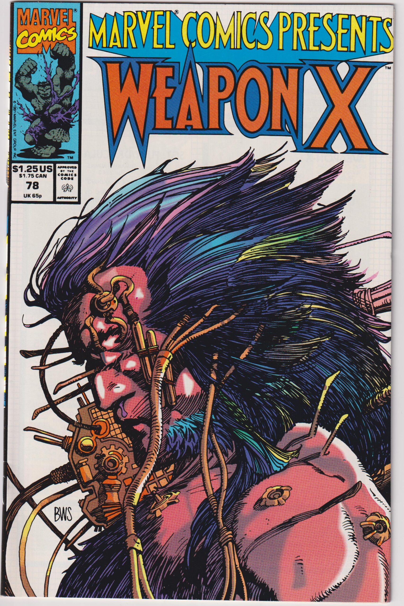 Marvel Comics Presents #78 Wolverine / Weapon X Marvel Comics 1991