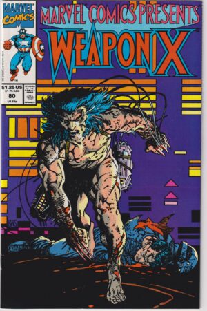 Marvel Comics Presents #80 Wolverine / Weapon X Marvel Comics 1991