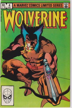 Wolverine #4 1982 Mini Series Marvel Comics