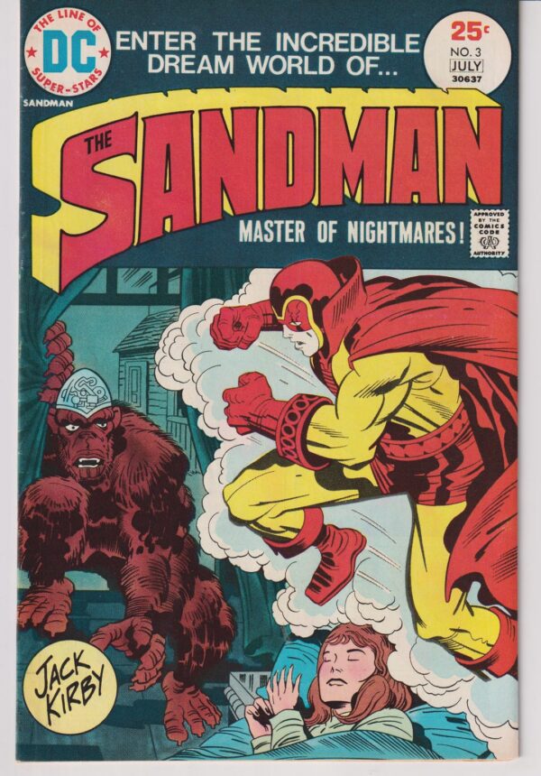 Sandman #3 - DC Comics - Jack Kirby - 1975